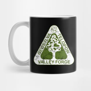 Silent Running: Valley Forge Emblem GREEN VERSION WORN LOOK Mug